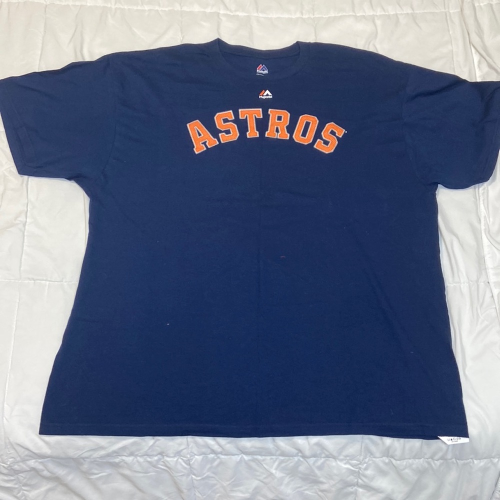 Astros Navy Blue Short Sleeve Player T-Shirt
